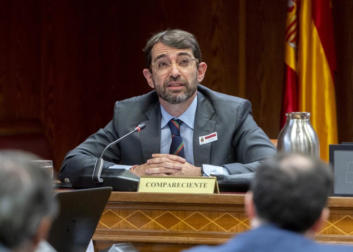 Archivo - El exviceconsejero canario de la Presidencia y ex jefe de gabinente del ministro Ángel Víctor Torres, Antonio Olivera, durante su comparecencia en la comisión por el ‘caso Koldo’ del Senado, a 5 de marzo de 2025, en Madrid (España).Alberto Ortega - Europa Press - Archivo