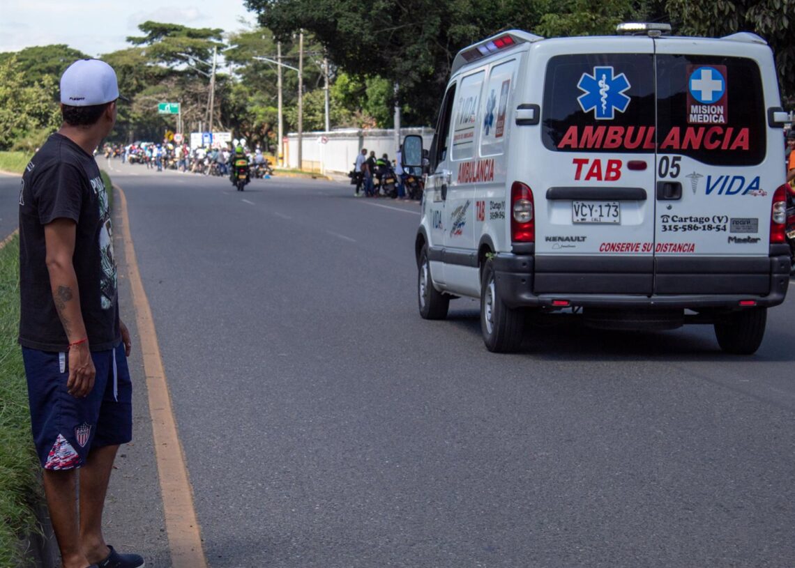 Archivo - Ambulancia en Colombia (archivo)Europa Press/Contacto/Sebastian Osorio - Archivo