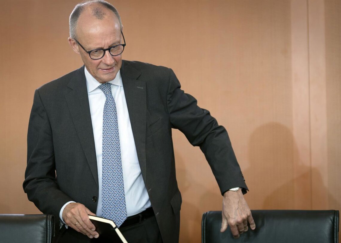 El canciller alemán, Friedrich MerzEuropa Press/Contacto/Bernd Elmenthaler