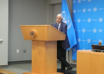 Archivo - Imagen de archivo del portavoz adjunto de la Secretaría General de la ONU, Farhan HaqEuropa Press/Contacto/Giada Papini Rampelotto/Euro