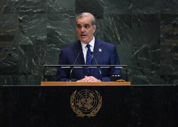 Archivo - El presidente dominicano, Luis Abinader, en la Asambles General de la ONUEuropa Press/Contacto/Li Rui - Archivo
