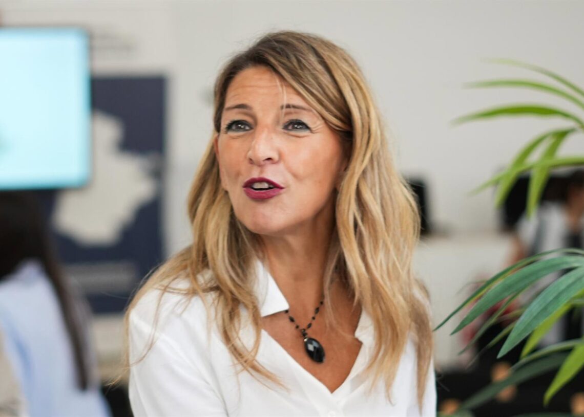 La ministra de Trabajo, Yolanda Díaz. Europa Press.