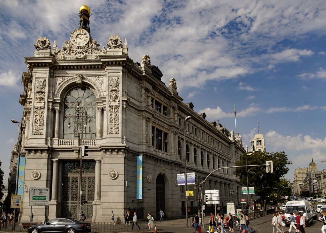 Archivo - Fachada del edificio del Banco de España situada en la confluencia del Paseo del Prado y la madrileña calle de Alcalá.Eduardo Parra - Europa Press - Archivo