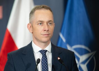 Archivo - El viceministro de Defensa de Polonia, Cezary Tomczyk, durante una rueda de prensa en Varsovia (archivo)Europa Press/Contacto/Marek Antoni Iwanczuk