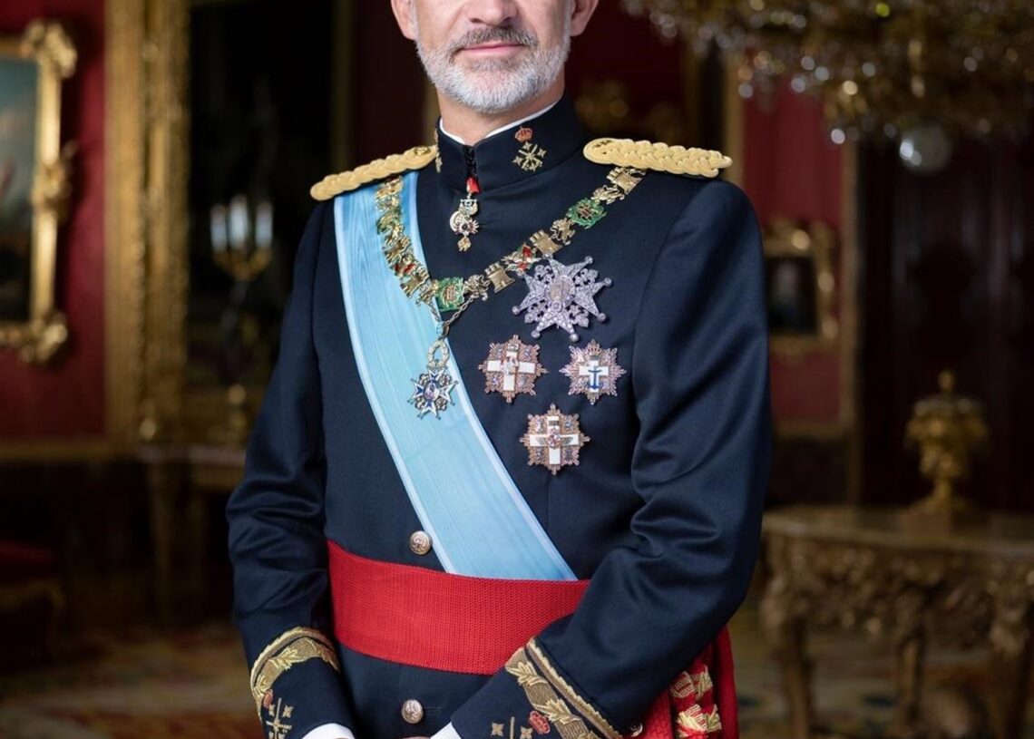 El Rey Felipe VI.MARINAS DE ESPAÑA