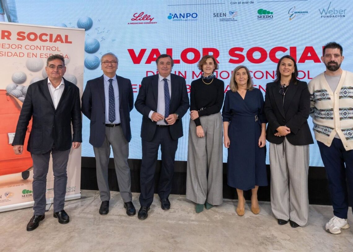 Presentación del informe 'El Valor Social de un mejor control de la obesidad en España' que la Fundación Weber ha realizado para Lilly.LILLY