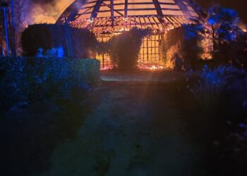 Incendio en la cúpula de madera del restaurante Mas Marroch de los hermanos Roca en Vilablareix (Girona)BOMBERS DE LA GENERALITAT