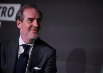 Archivo - El consejero delegado de Banco Santander, Héctor Grisi,, a 13 de noviembre de 2024, en Madrid (España).Jesús Hellín - Europa Press - Archivo