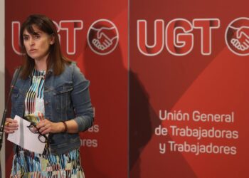 Archivo - La secretaria ejecutiva de UGT, Cristina EstévezRicardo Rubio - Europa Press - Archivo