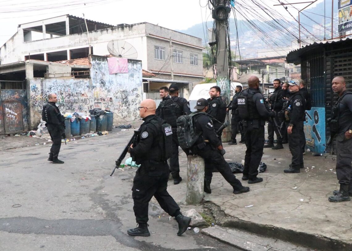 Operativo policial en Río de Janeiro contra Comando Vermelho.Jose Lucena / Zuma Press / ContactoPhoto