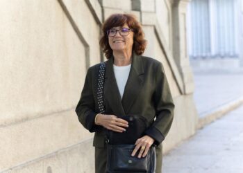La jefa de Gabinete del Fiscal General del Estado, María Del Mar Hedó Casinello, a su llegada a la primera jornada del juicio al fiscal general del Estado, Álvaro García Ortiz, en el Tribunal Supremo, a 3 de noviembre de 2025, en Madrid (España). García OEduardo Parra - Europa Press