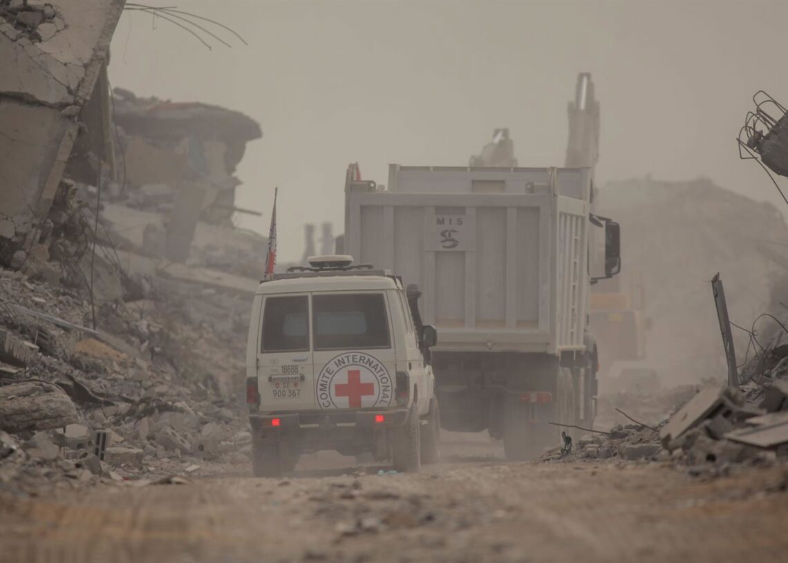 Trabajos de búsqueda en la Franja de Gaza de los restos de israelíes secuestrados en los ataques del 7 de octubre de 2023Europa Press/Contacto/Hashem Zimmo, Hashem Zimmo