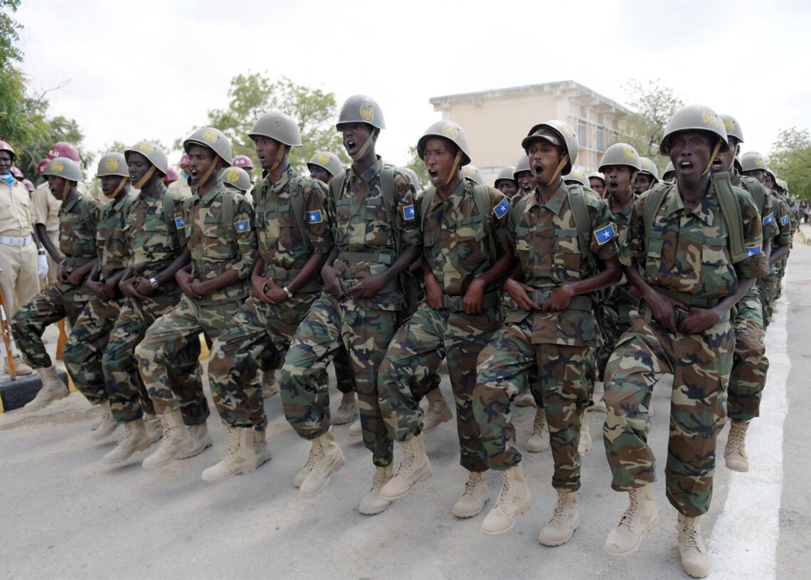 Archivo - Militares del Ejército somalí (archivo)ILYAS AHMED / ZUMA PRESS / CONTACTOPHOTO - Archivo