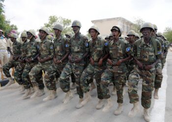 Archivo - Militares del Ejército somalí (archivo)ILYAS AHMED / ZUMA PRESS / CONTACTOPHOTO - Archivo