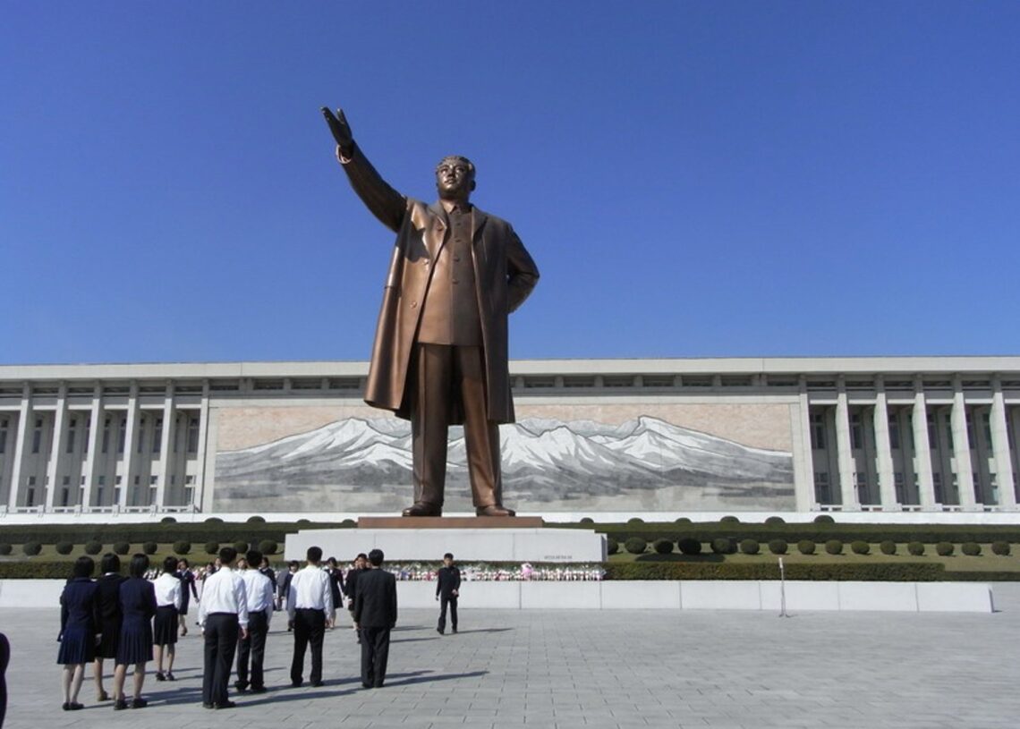 Archivo - Estatua De Kim Il Sung en Corea del Norte.GOBIERNO DE COREA DEL NORTE - Archivo
