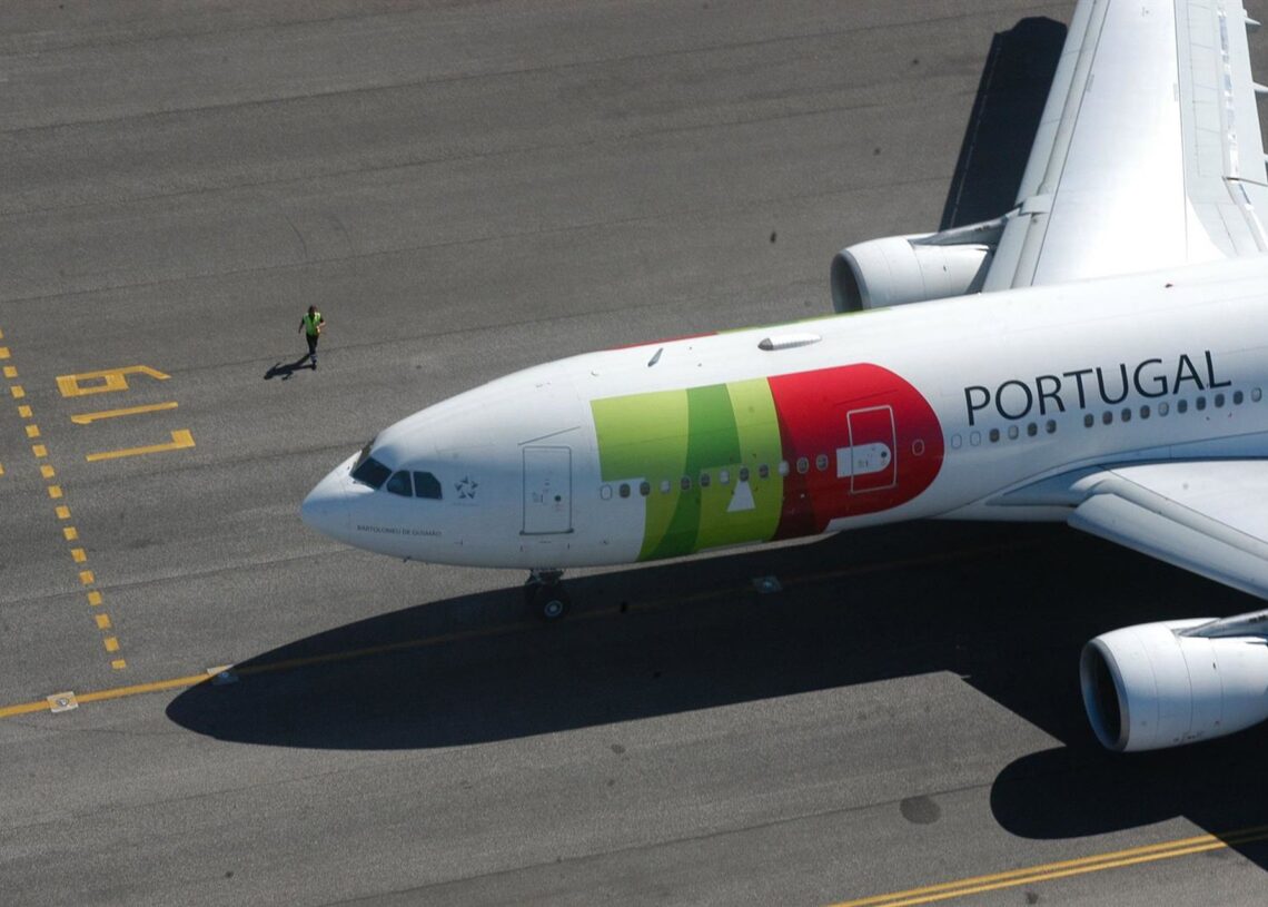 Avión de TAP Air Portugal.TAP AIR PORTUGAL