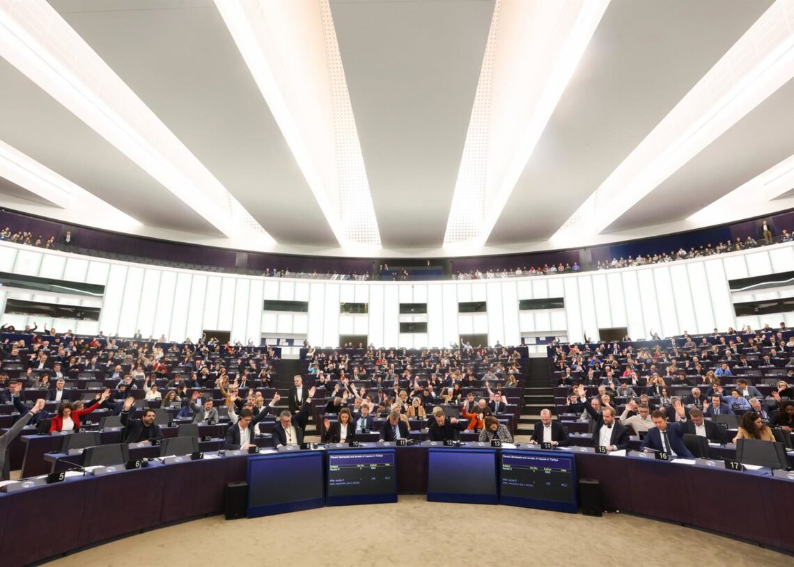 Archivo - Sesión de votación en el pleno del Parlamento Europeo en Estrasburgo (Francia).PARLAMENTO EUROPEO/FRED MARVAUX - Archivo