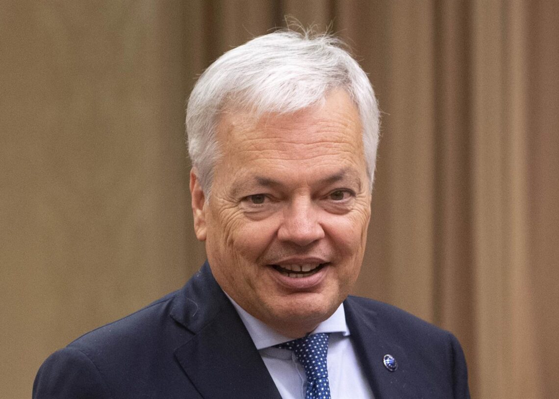 Archivo - El excomisario de Justicia Didier Reynders, en una imagen de archivo durante una visita a España.Alberto Ortega - Europa Press - Archivo