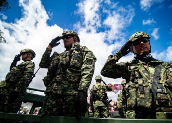 Archivo - Efectivos del Ejército colombiano en BogotáEuropa Press/Contacto/Sebastian Barros - Archivo