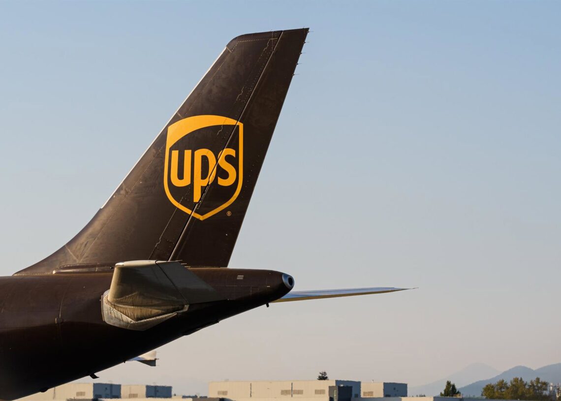 Archivo - Cola de un avión de transporte de mercancías de la compañía UPSEuropa Press/Contacto/Bayne Stanley - Archivo