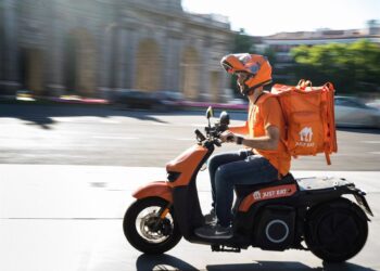 Repartidor de Just EatJUST EAT