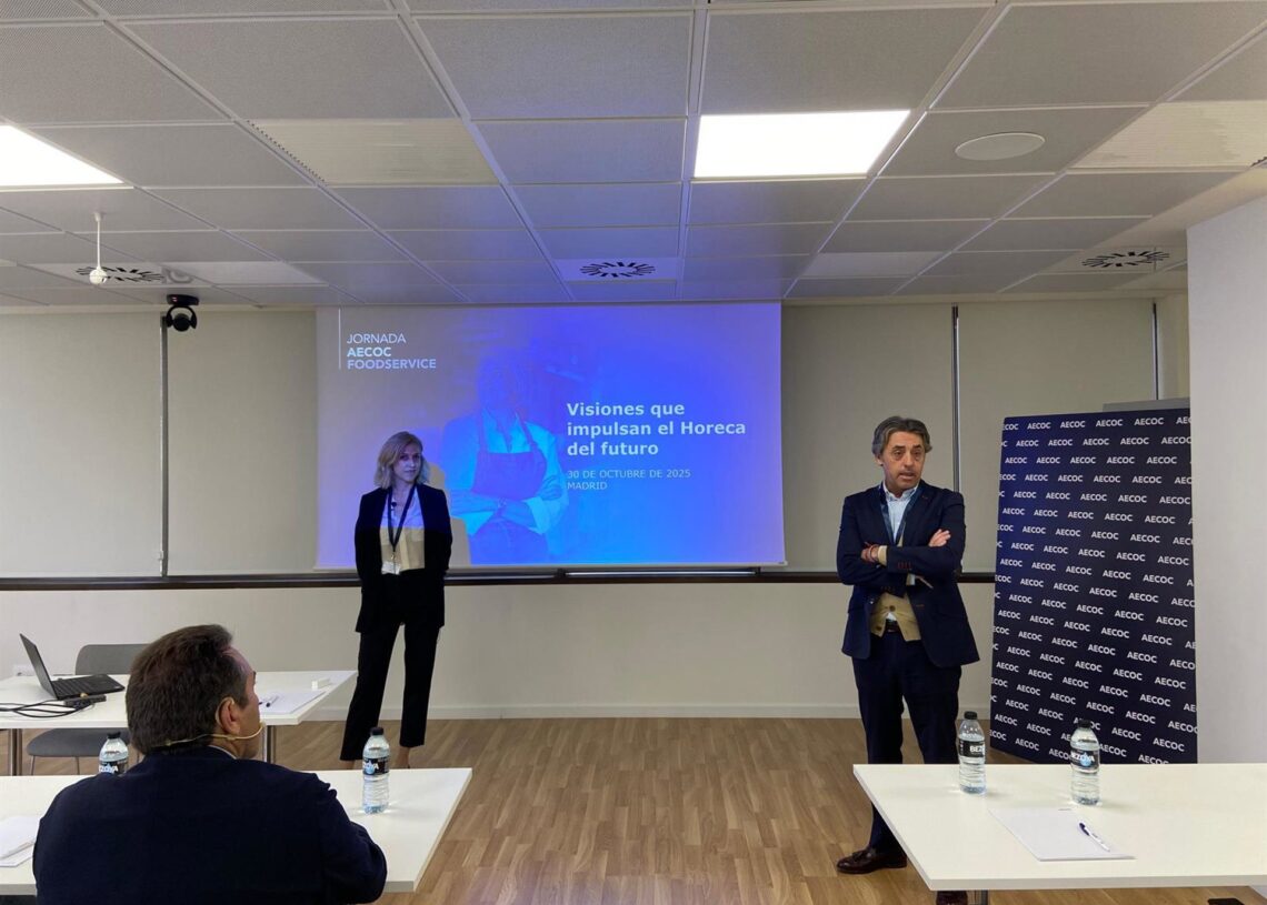 Jornada 'Visiones que impulsan el Horeca del futuro', organizada por la Asociación de Fabricantes y Distribuidores (Aecoc).AECOC