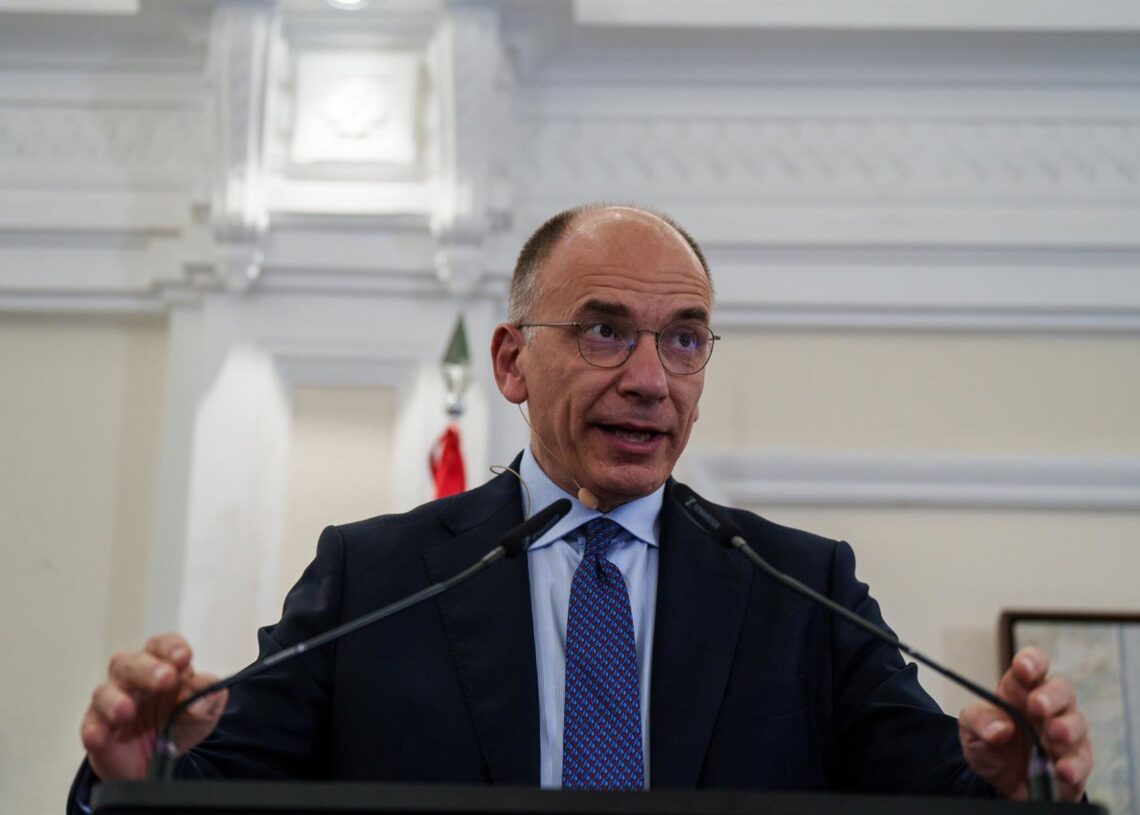 Archivo - El exprimer ministro italiano, Enrico LettaMatias Chiofalo - Europa Press - Archivo