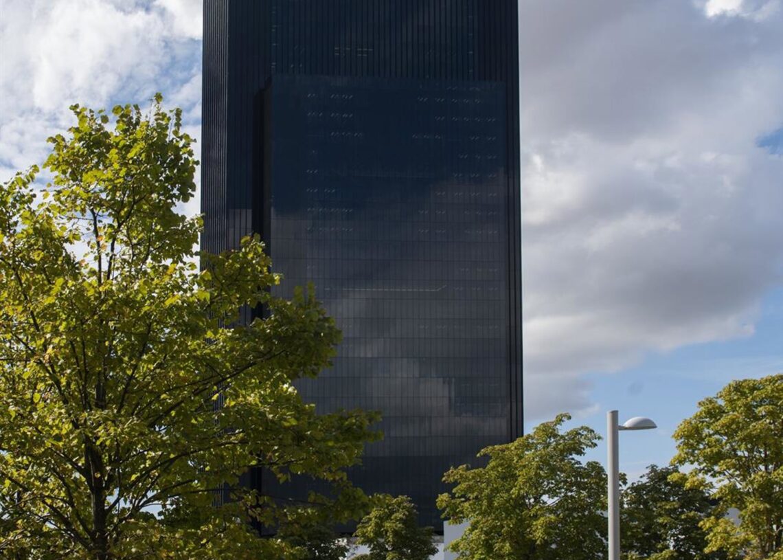 Archivo - IE Tower, la nueva sede tecnológica y sostenible de IE University en la capitalIRENE MEDINA LORENZO - Archivo