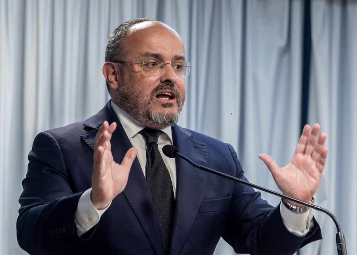 Archivo - El presidente del Partido Popular catalán, Alejandro Fernández, en una imagen de archivo.Ricardo Rubio - Europa Press - Archivo