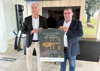 Presentación de la sexta edición del Encuentro Nacional del Ibérico en Jabugo (Huelva).AYUNTAMIENTO DE JABUGO