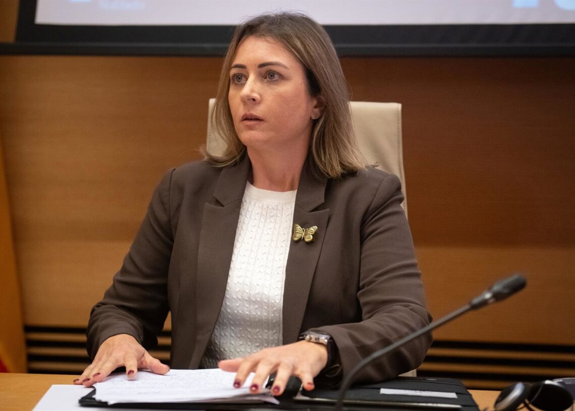 Verónica Vicent Baquero comparece durante la Comisión de Investigación de la dana, en el Congreso de los Diputados, a 5 de noviembre de 2025, en Madrid (España)Fernando Sánchez - Europa Press