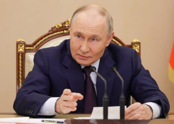 El presidente de Rusia, Vladimir Putin, durante una reunión del Consejo de Relaciones Interétnicas en el KremlinEuropa Press/Contacto/Gavriil Grigorov