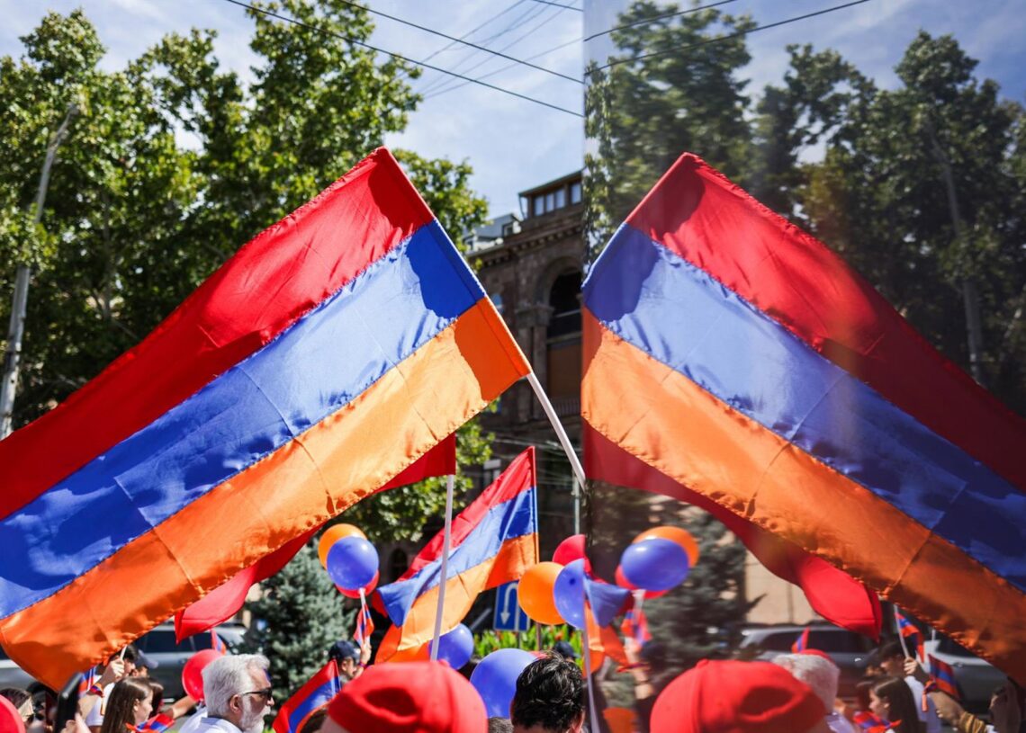 Archivo - Banderas de Armenia.Alexander Patrin/TASS via ZUMA P / DPA - Archivo