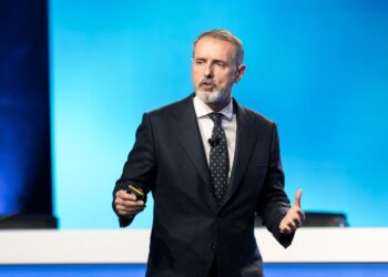 El presidente de Telefónica, Marc Murtra, presenta el nuevo plan estratégico de Telefónica, a 4 de noviembre de 2025, en Madrid (España). Diego Radamés - Europa Press