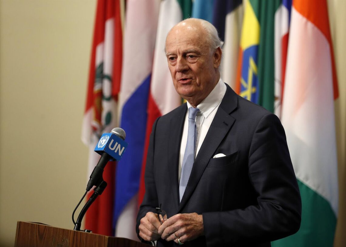 Archivo - El enviado especial de la ONU para el Sáhara Occidental, Staffan de MisturaEuropa Press/Contacto/Li Muzi - Archivo