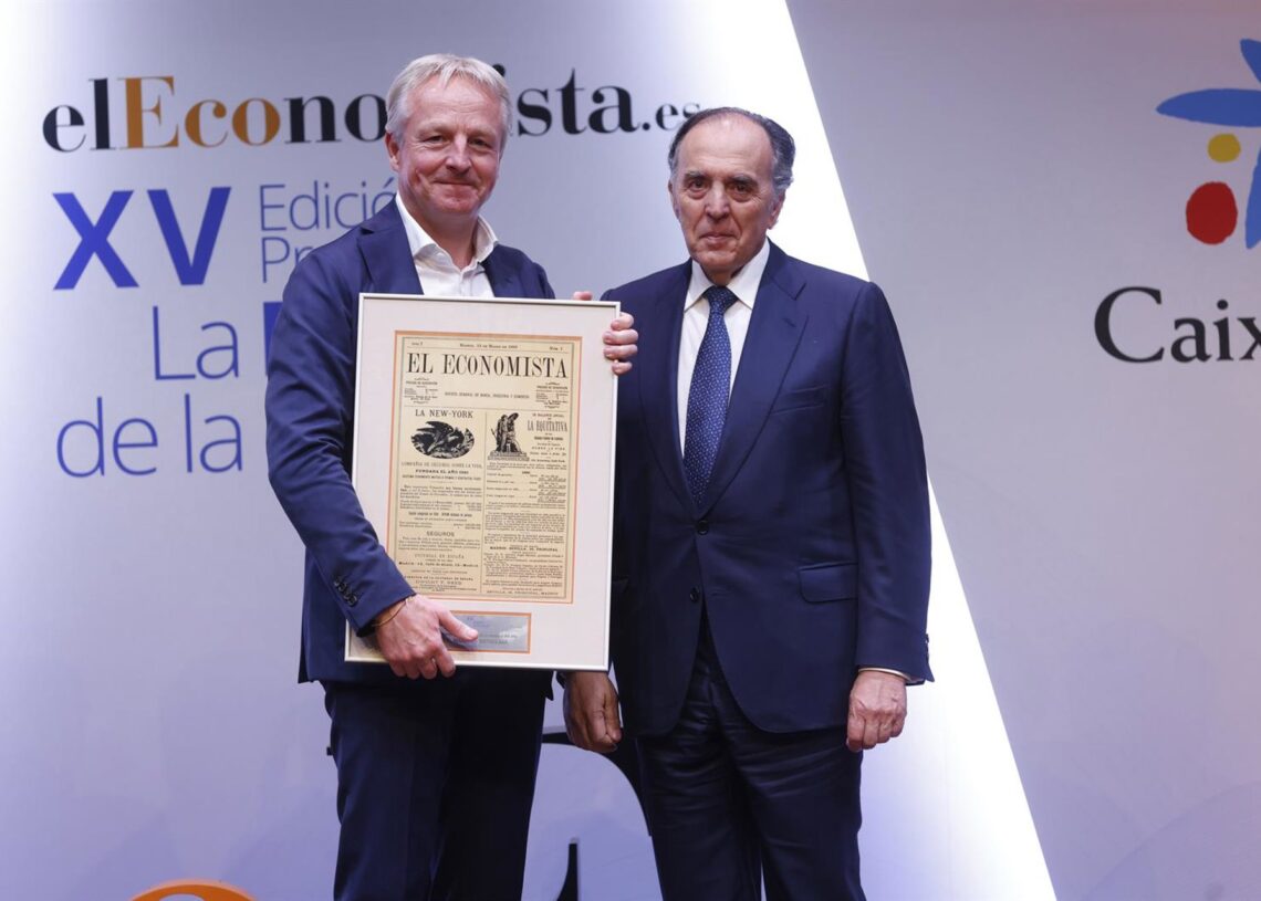 Maarten Wetselaar, consejero delegado de Moeve, premio 'Personalidad Económica del Año'MOEVE