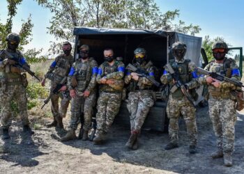 Archivo - Militares de Ucrania durante unas maniobras en la provincia de Zaporiyia (archivo)Andriy Andriyenko / Zuma Press / ContactoPhoto