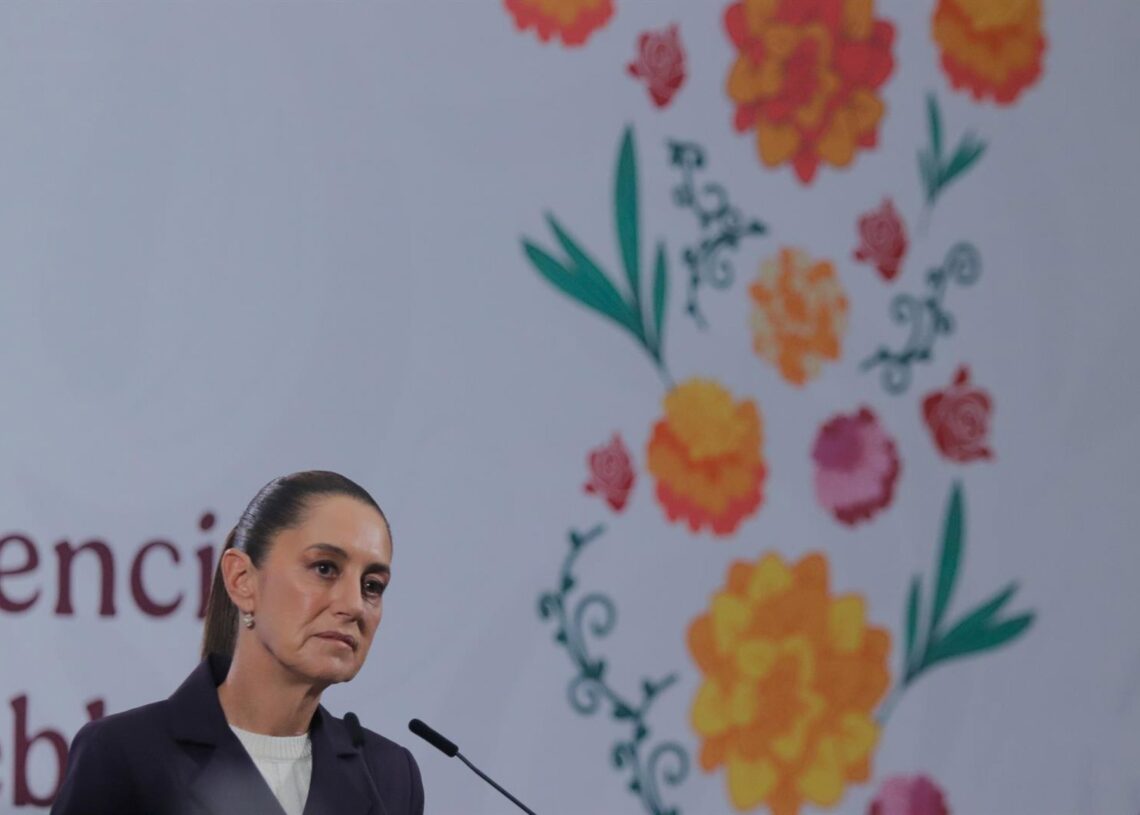 Imagen de archivo de la presidenta de México, Claudia Sheinbaum. Europa Press/Contacto/Carlos Santiago