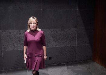 Archivo - La portavoz del Gobierno de Navarra y consejera de Interior, Función Pública y Justicia, Amparo López.EDUARDO SANZ-EUROPA PRESS - Archivo