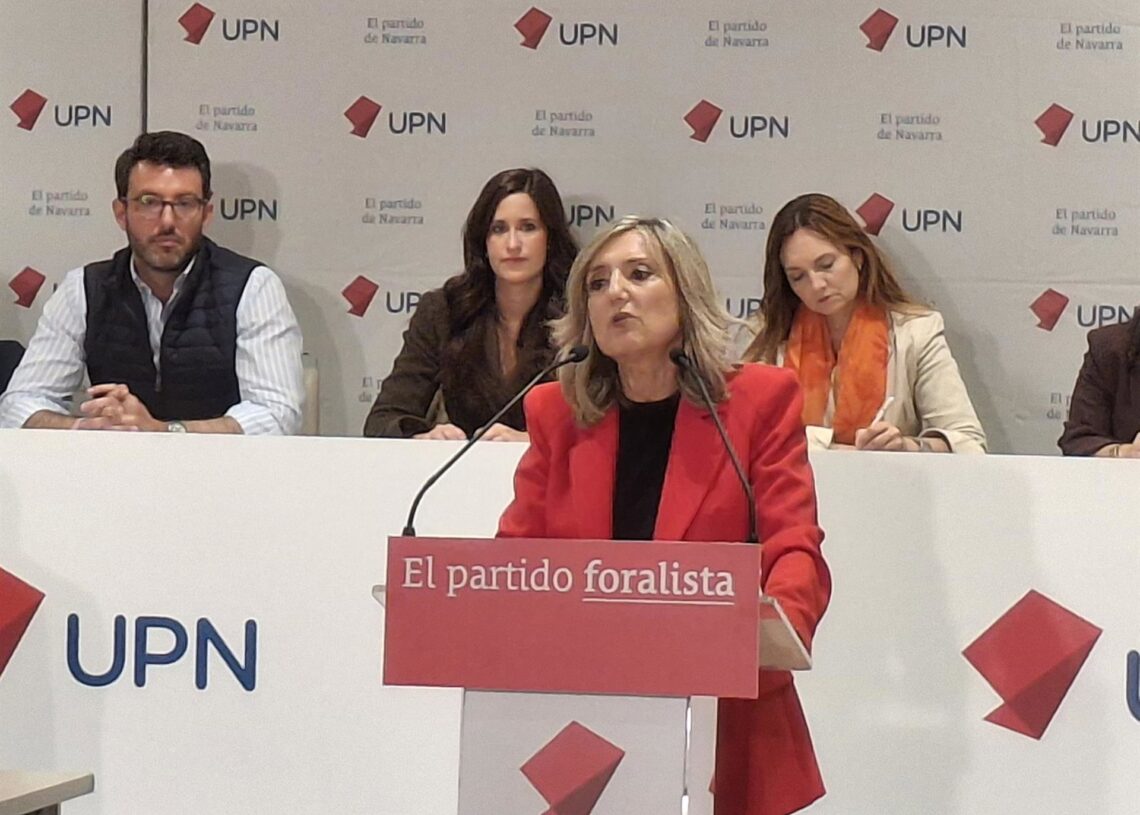Cristina Ibarrola, presidenta de UPN.EUROPA PRESS