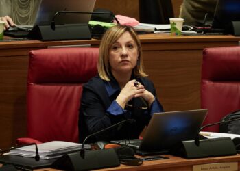 Archivo - La consejera de Interior, Función Pública y Justicia del Gobierno de Navarra, Amparo López.EUROPA PRESS / Eduardo Sanz - Archivo