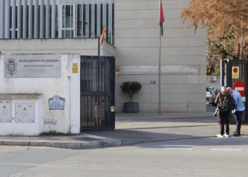 Archivo - Vista general de la comisaría de la Policía Local de Granada el pasado febreroÁlex Cámara - Europa Press - Archivo