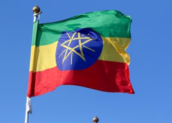 Archivo - Bandera de Etiopía en la ciudad de San Petersburgo, en Rusia (archivo)Europa Press/Contacto/Maksim Konstantinov