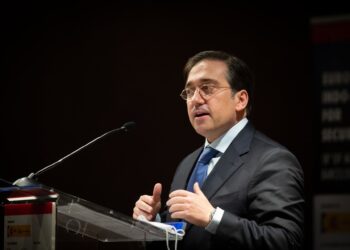 Archivo - El ministro de Asuntos Exteriores, Unión Europea y Cooperación, José Manuel Albares, inaugura el seminario 'Europa y España ante el Indopacífico: retos para la gobernanza global y de seguridad', en marzo de 2022.David Zorrakino - Europa Press - Archivo