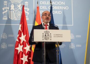 Archivo - El delegado del Gobierno en Madrid, Francisco MartínAlejandro Martínez Vélez - Europa Press - Archivo