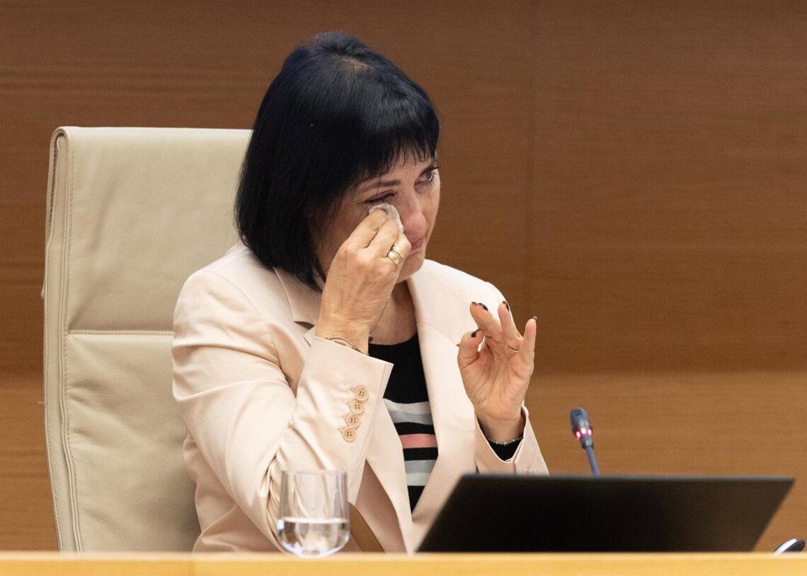 Antonia García García, comparece ante la Comisión de Investigación de la dana, en el Congreso de los DiputadosEduardo Parra - Europa Press