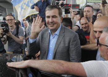 Archivo - El expresidente de Georgia Mijail Saakashvili (archivo)Serg Glovny/ZUMA Wire/dpa - Archivo