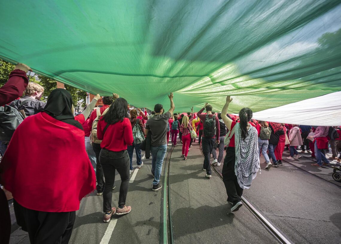 Archivo - Imagen de archivo de una protesta propalestina en Países Bajos.Europa Press/Contacto/Charles M Vella - Archivo