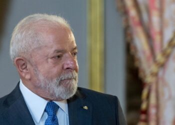 Archivo - El presidente de la República Federativa de Brasil, Luiz Inácio Lula da Silva a su llegada a un almuerzo en el Palacio Real de Madrid, a 26 de abril de 2023, en Madrid (España).EUROPA PRESS/A.Ortega.POOL - Europa Press