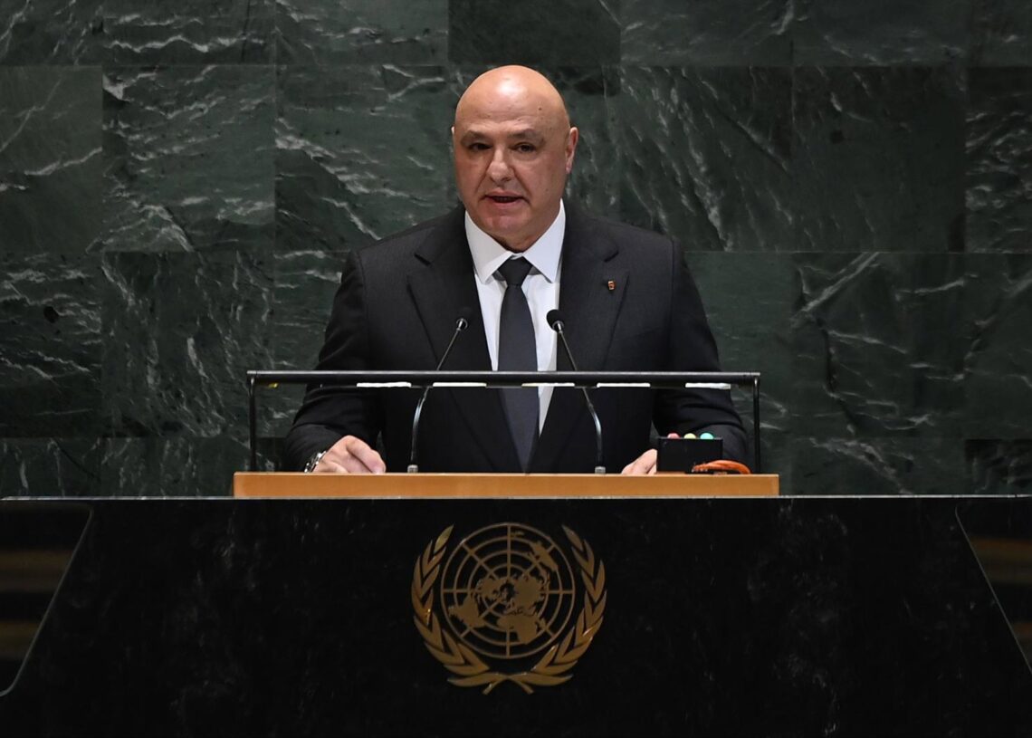 Archivo - Imagen de archivo del presidente de Líbano, Joseph AounEuropa Press/Contacto/Li Rui - Archivo